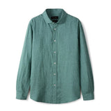Camisa de Linho Lisa Masculina Borenzi BZ790