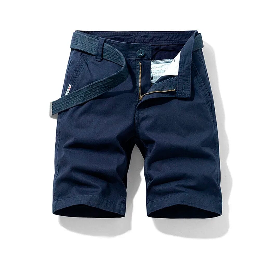 Bermuda Masculina Tradition Borenzi BZ525 feita em brim premium, com caimento ajustado, ventilação e design sofisticado que une conforto e estilo.