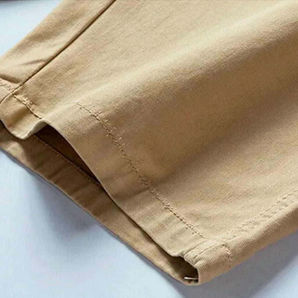 Bermuda Masculina Tradition Borenzi BZ525 feita em brim premium, com caimento ajustado, ventilação e design sofisticado que une conforto e estilo.