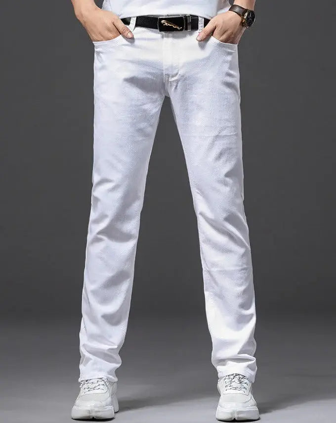 Calça Jeans Masculina Borenzi Classy BZ261 com design sofisticado e materiais premium. Conforto e estilo refinado para ocasiões especiais.