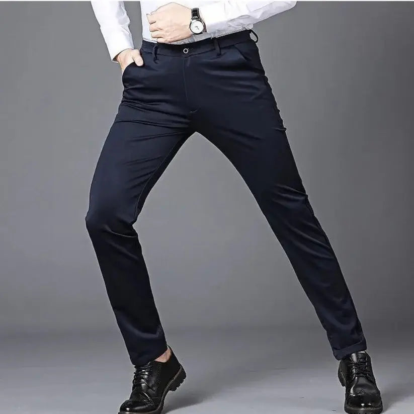 Calça Social Masculina Borenzi Meyer BZ252 com design elegante e materiais de alta qualidade. Perfeita para conforto e estilo em todas as ocasiões.