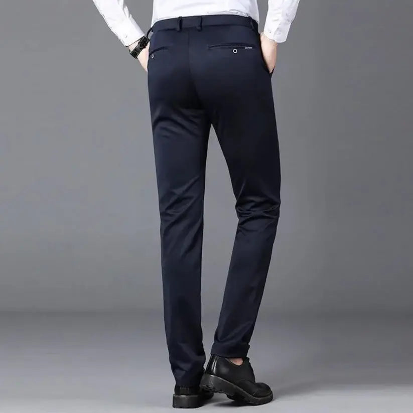 Calça Social Masculina Borenzi Meyer BZ252 com design elegante e materiais de alta qualidade. Perfeita para conforto e estilo em todas as ocasiões.