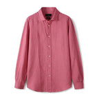 Camisa de Linho Lisa Masculina Borenzi BZ790 feita em linho premium com caimento elegante, respirável e durável para todas as ocasiões.