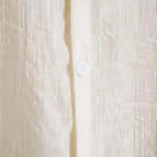Camisa Manga Curta Borenzi Playa Off White BZ591 em tecido leve, com design sofisticado e caimento impecável para ocasiões casuais e dias ensolarados.